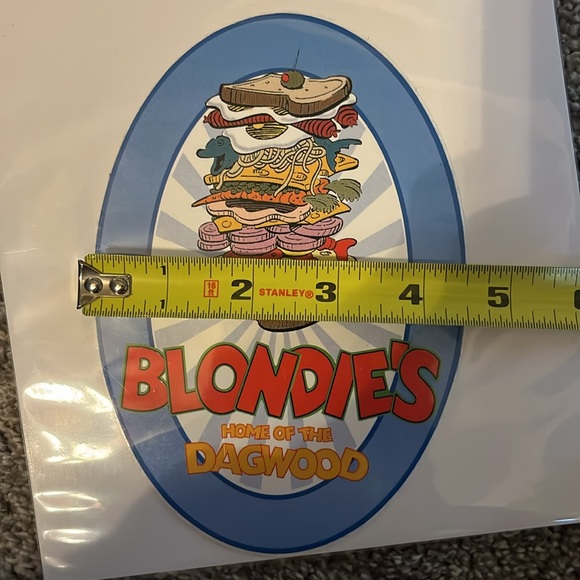 Universal Island’s of Adventure Toon Lagoon Park Stickers Blondie’s Wossamotta U - Picture 6 of 8